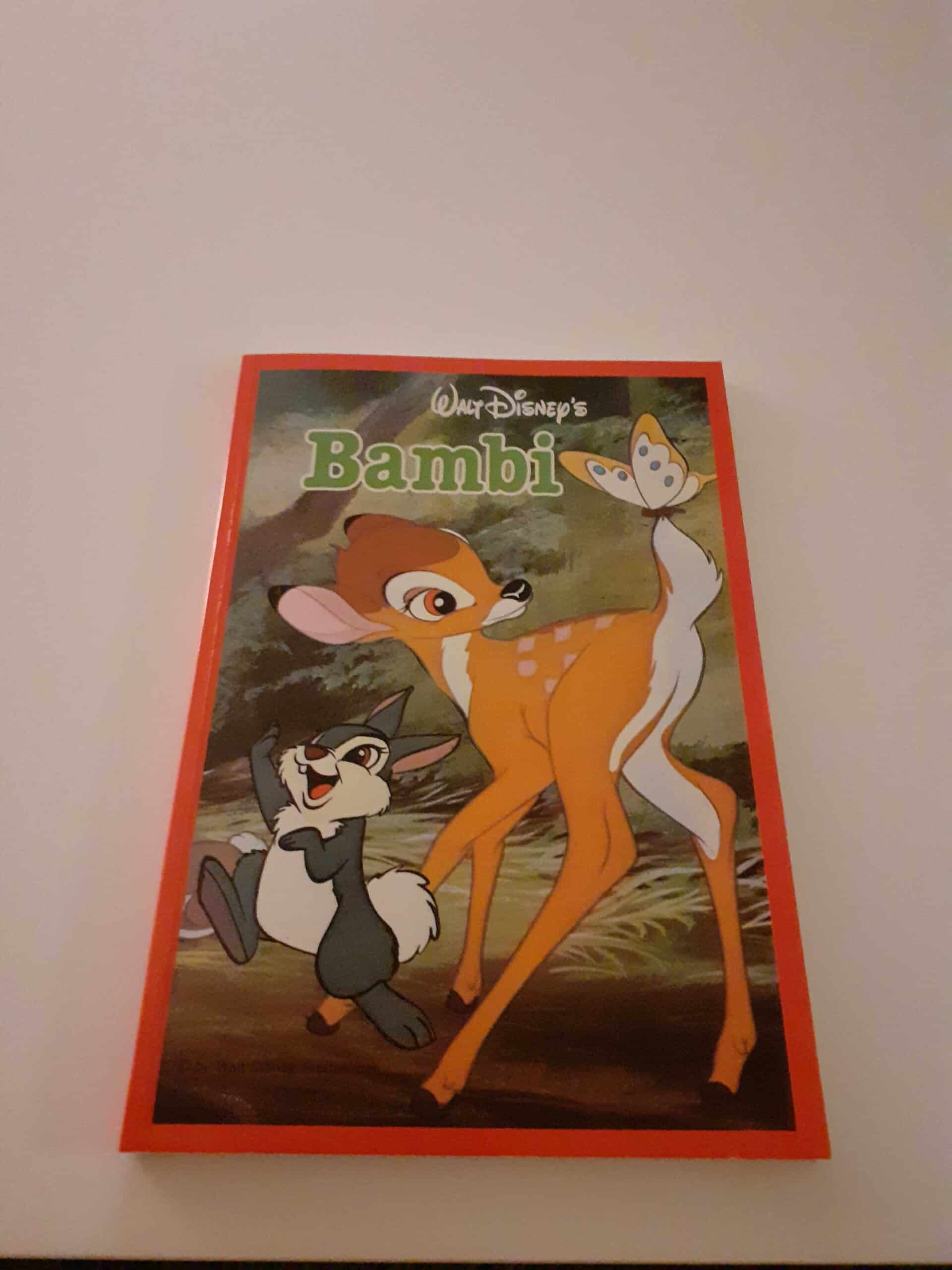 sprookjesboek en leesboekje bambi