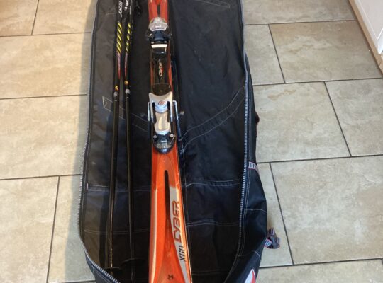 head ski’s 170 cm met draagtas